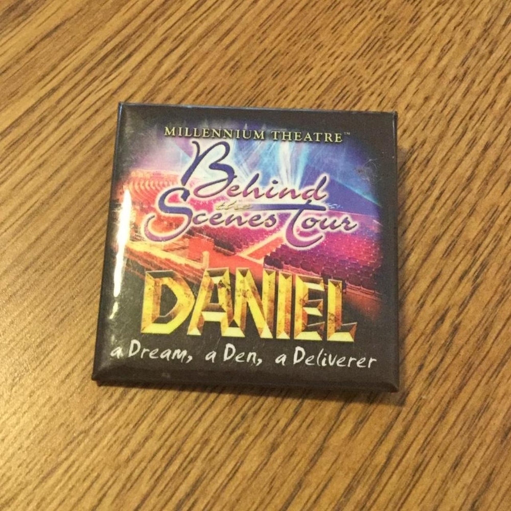Behind the Scenes Daniel pin